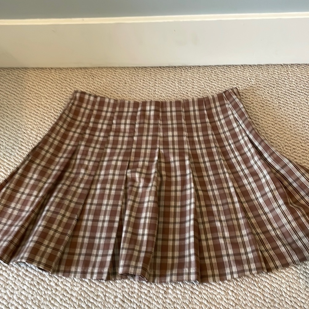 Plaid skirt